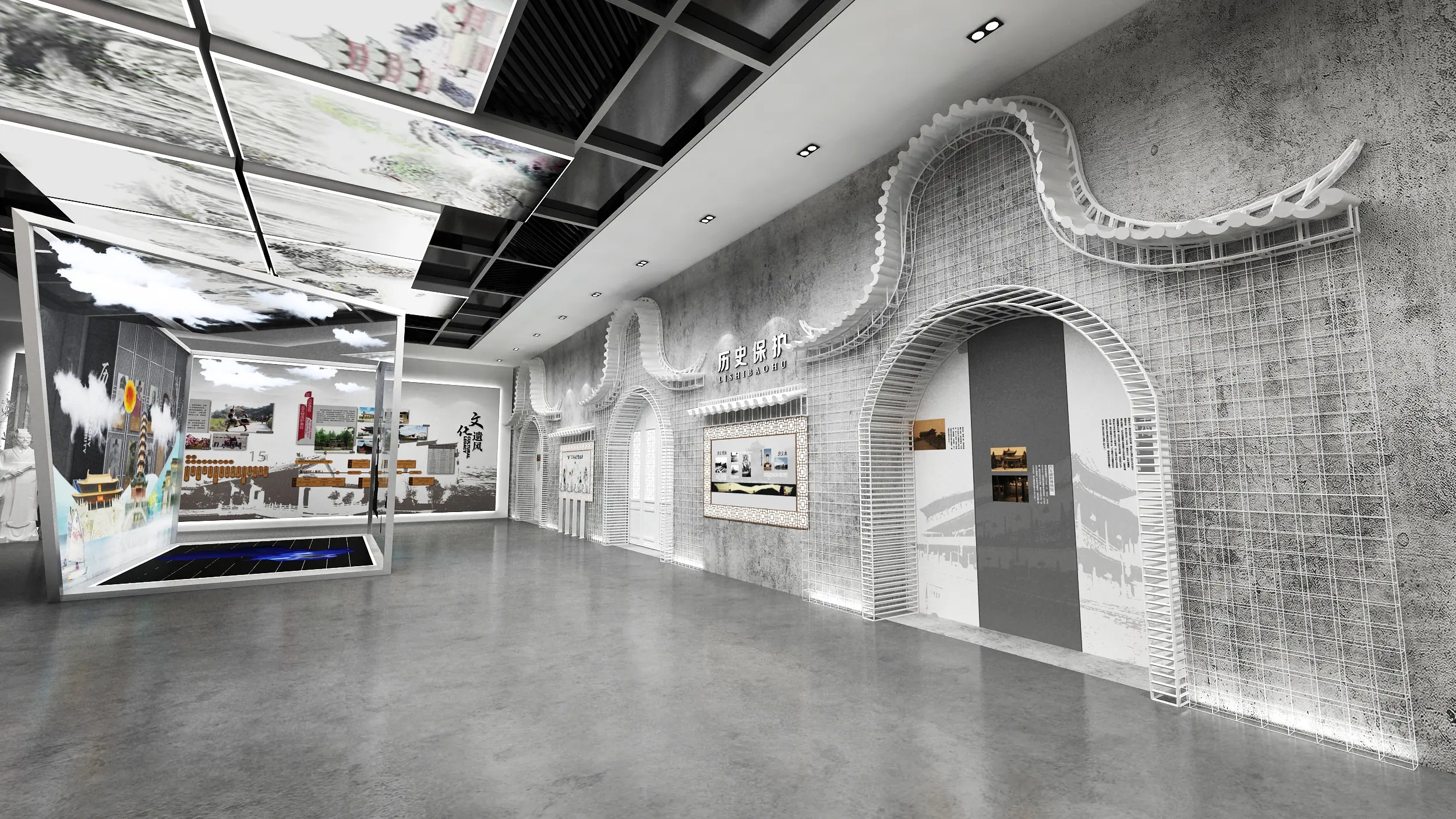 展廳設(shè)計 ， 展廳 ， 鑫時空
